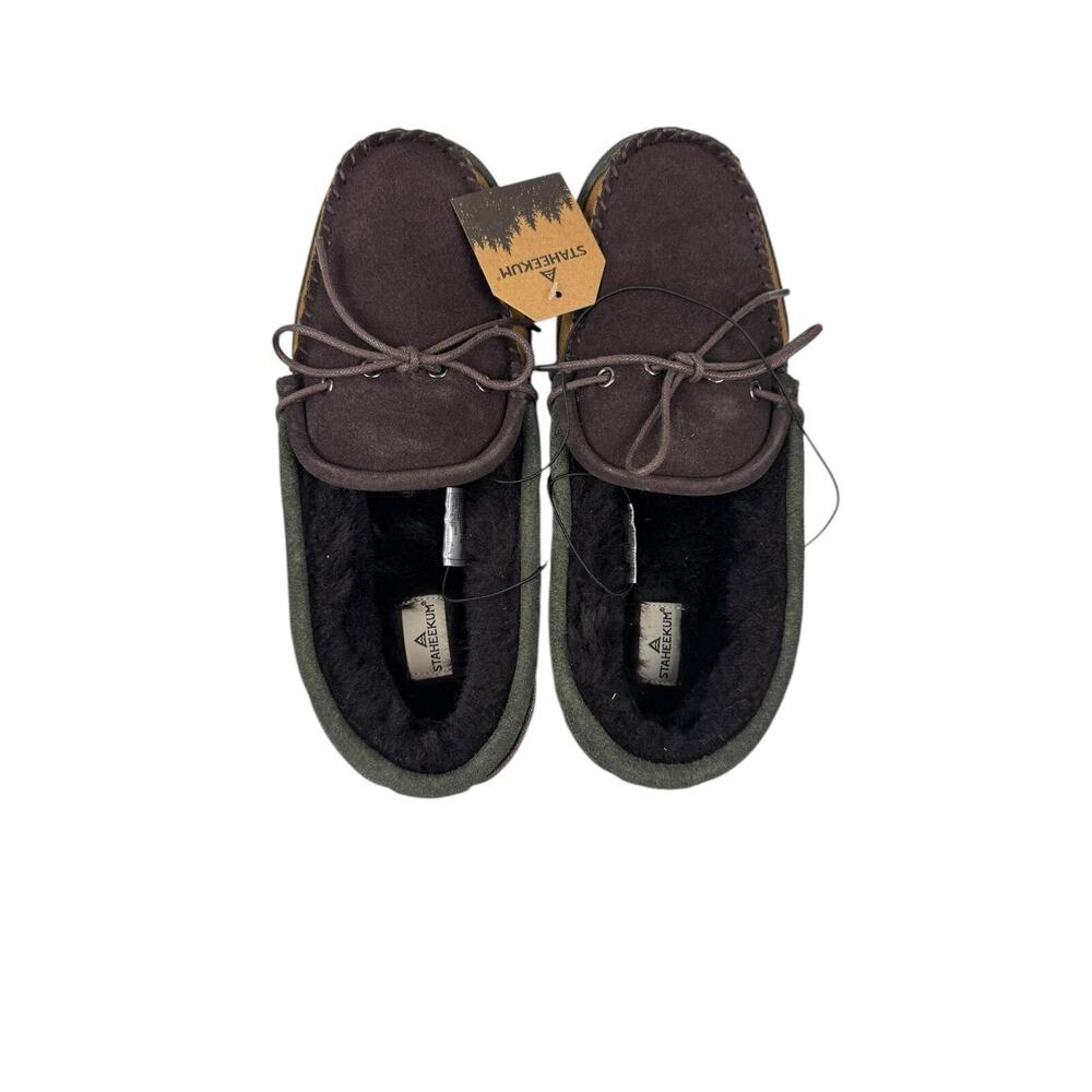 Staheekum Men's Recline Slipper, Brown, 10 - Picture 5 of 6